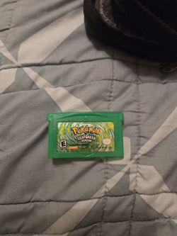 Pokemon leaf green original gba