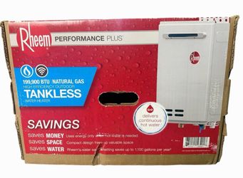Rheem ECO200XELN-3 9.5 GPM Natural Gas Tankless Water Heater