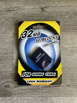 32MB Nintendo GameCube Memory Card
