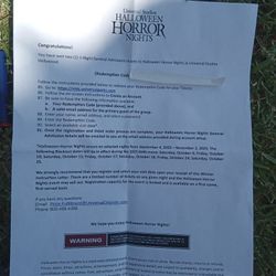 Halloween Horror Nights - Universal Studios Hollywood