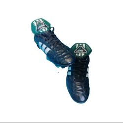 Adidas 3-Stripes Men’s Football Boots Black Green  Size 6.5