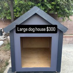 Dog House Hand Made Casa Para Perros Grande Large Dog  Size  Grande