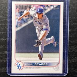 2022 Topps Corey Seager Baseball Card #301