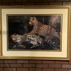Beautiful Leopard Painting