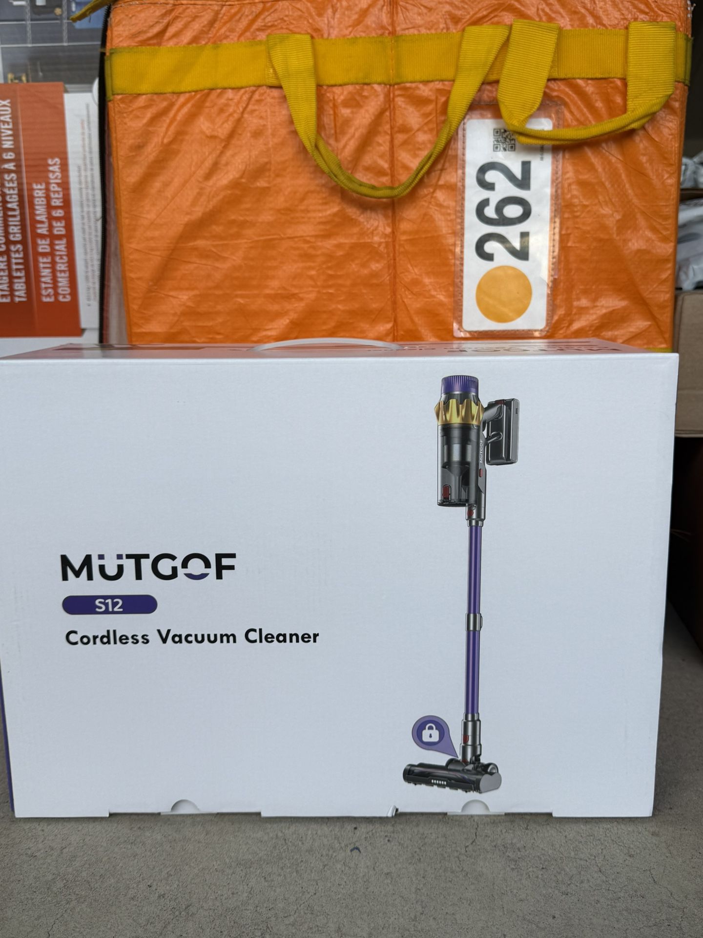 Cordless Vacuum Cleaner, 580W 48KPA 70 Mins Vacuum Cleaners for Home, Self-Standing Cordless Vacuum with Charging Dock Station, LED Display
