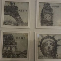 Iconic Cities Frames Wood 