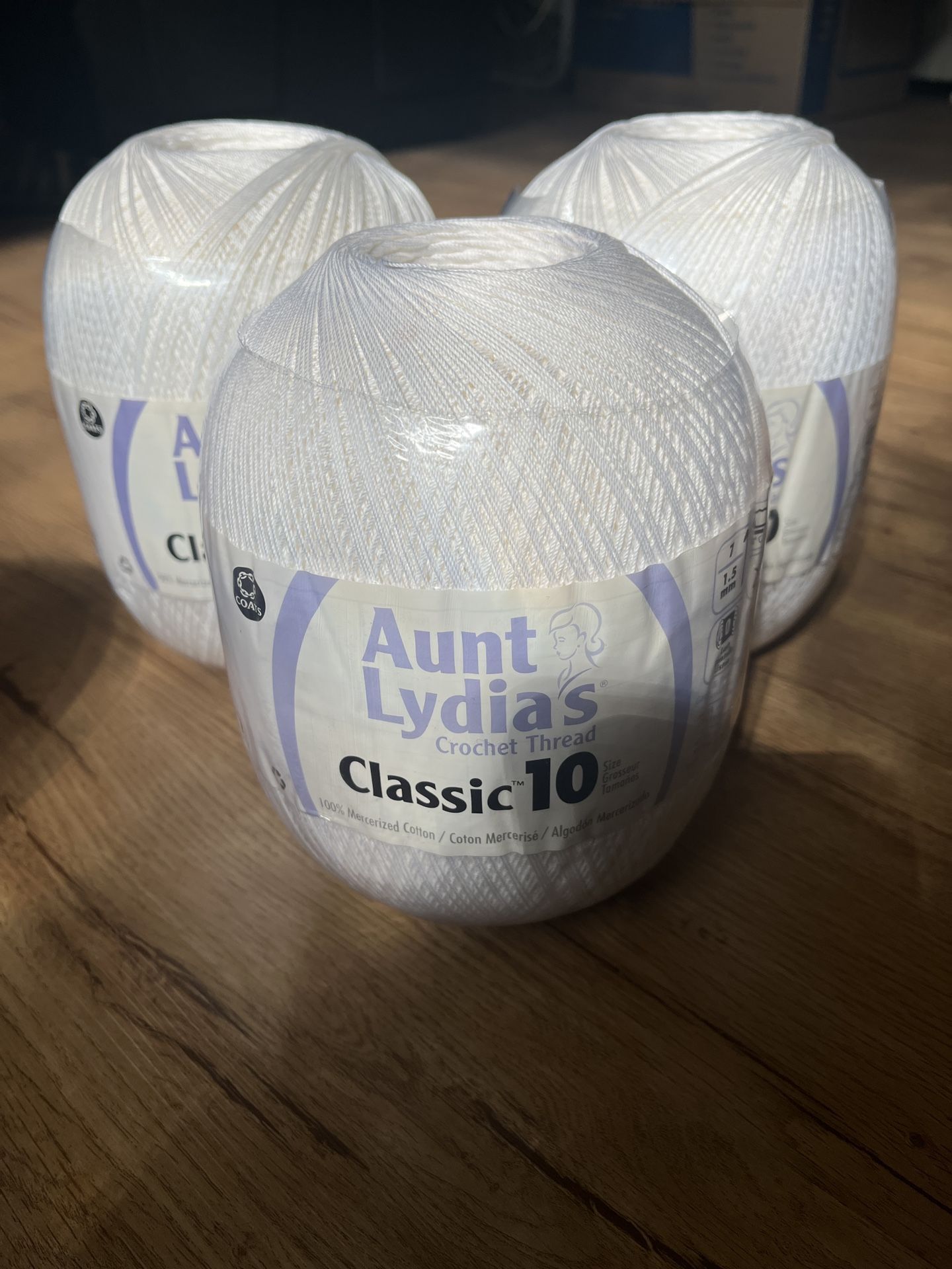 Aunt Lydia Crochet Thread:White