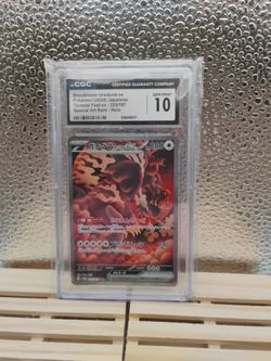 Bloodmoon Ursaluna ex CGC 10 Gem Mint Pokémon Card