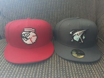 Baseball caps 7 3/8