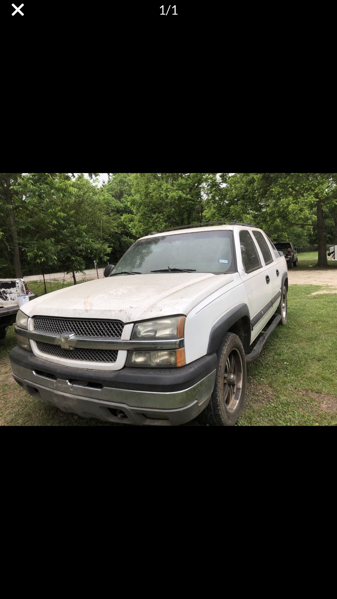 Avalanche parts truck for sale