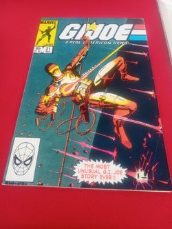 Marvel Comics 1983 G.I Joes A real American Hero.