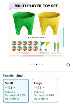 Multi-Player Toy Set with Grandma Pants