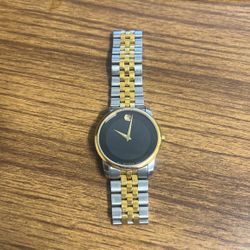 Movado 2 Tone Watch