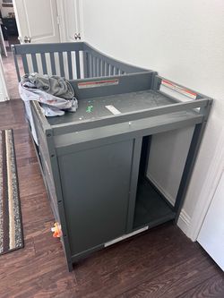 Free Crib w/changing table & mattress