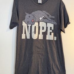 Medium NOPE dog Pitbull Shirt