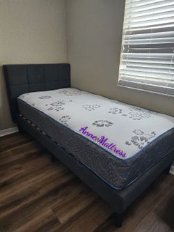 NEW TWIN MATTRESS AND BOX SPRING 😉 100% QUALITY & CONFORM 👌