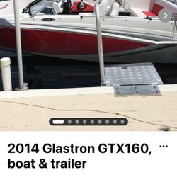 2014 Glastron GTX w/ Trailer 