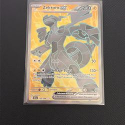 Pokemon Zekrom Full Art 158/086 