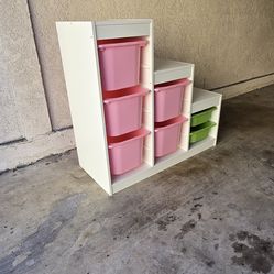 IKEA Toy storage unit with bins in great condition FREE