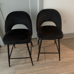 Black Counter Chairs