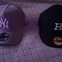 Grey & Black Hats