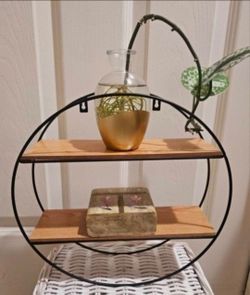 Circular small shelf
