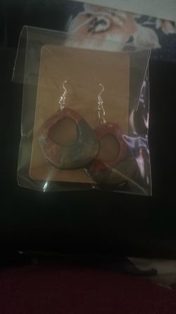 Clay earring