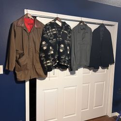 4 Labeled Coats” Large”