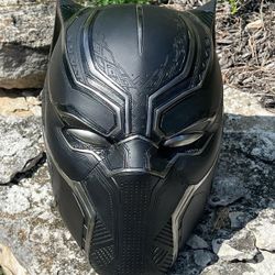 3d Printed Black Panther Helmet