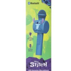 Micrófono Karaoke LED con Puntada Disney Bluetooth