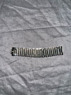 Men's Silver Stainless Steel Watch Band Bracelet