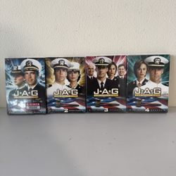 JAG Tv series- DVD’s Seasons 1-4