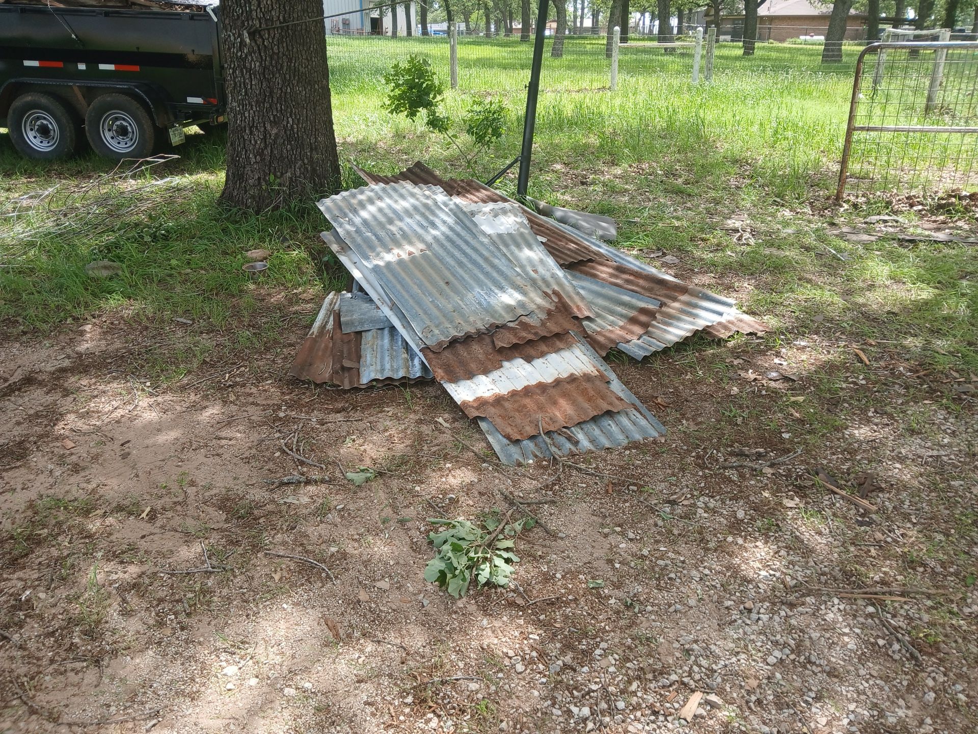 Corrugated Metal Siding 20 Pieces Total