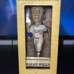 Maury Wills Bobble head 