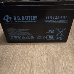 B.B. battery 12v