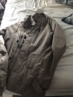 Brand new waterproof men’s jacket Large Express