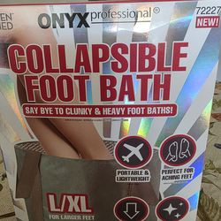 Foot bath,  collapsible