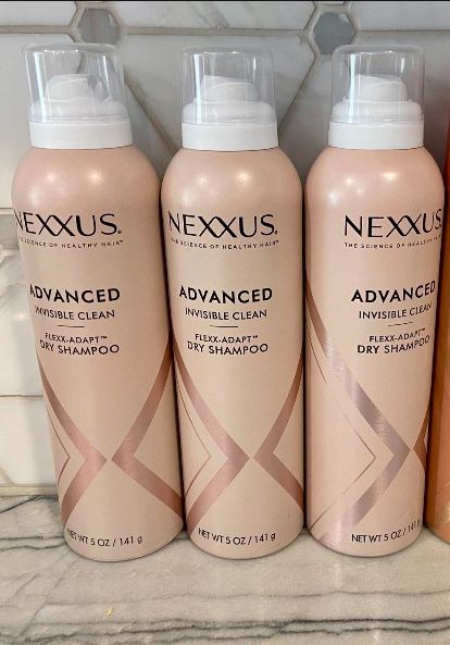 Nexxus Advanced Invisible Clean Dry Shampoo for Instant Oil Control, 5 oz Spray New