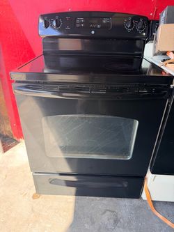 Ge stove Electric black