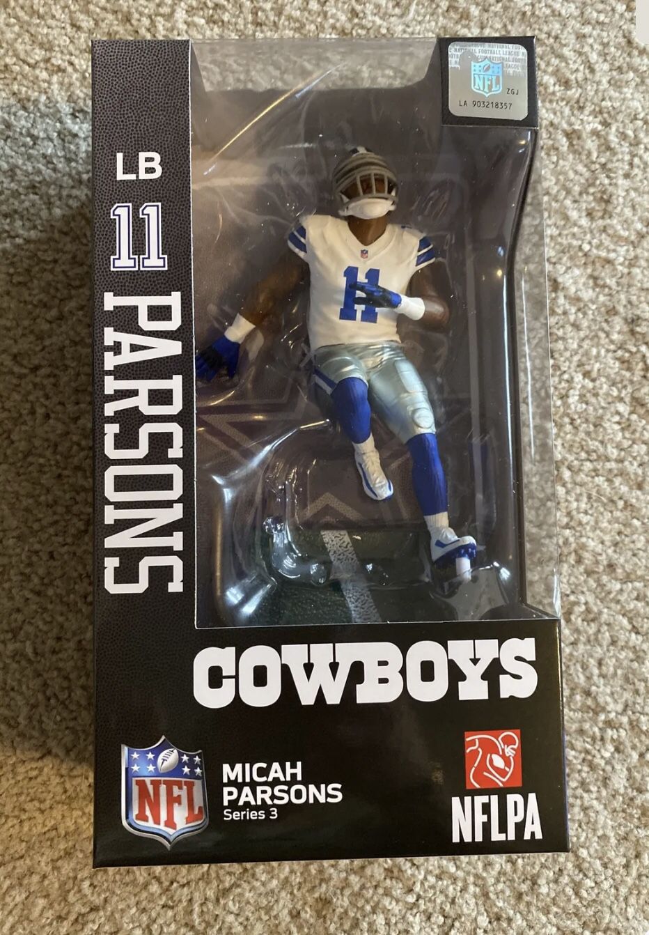 Dallas Cowboys Import Dragon Micah Parsons Action Figure-Perfect Father’s Day Gift! 