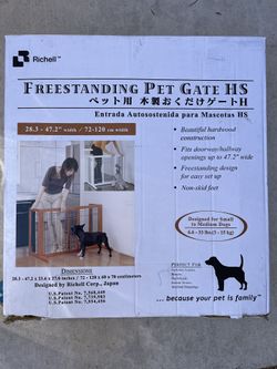 Freestanding Pet Gate,