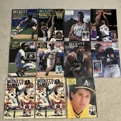 Vintage Sports Illustrated Price Guides Beckett