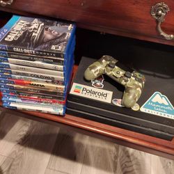 PS4 PRO with games + controller