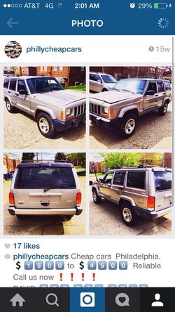 2001 jeep Cherokee sport 230 k miles