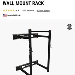 ROGUE RML-3WC FOLD BACK WALL MOUNT RACK