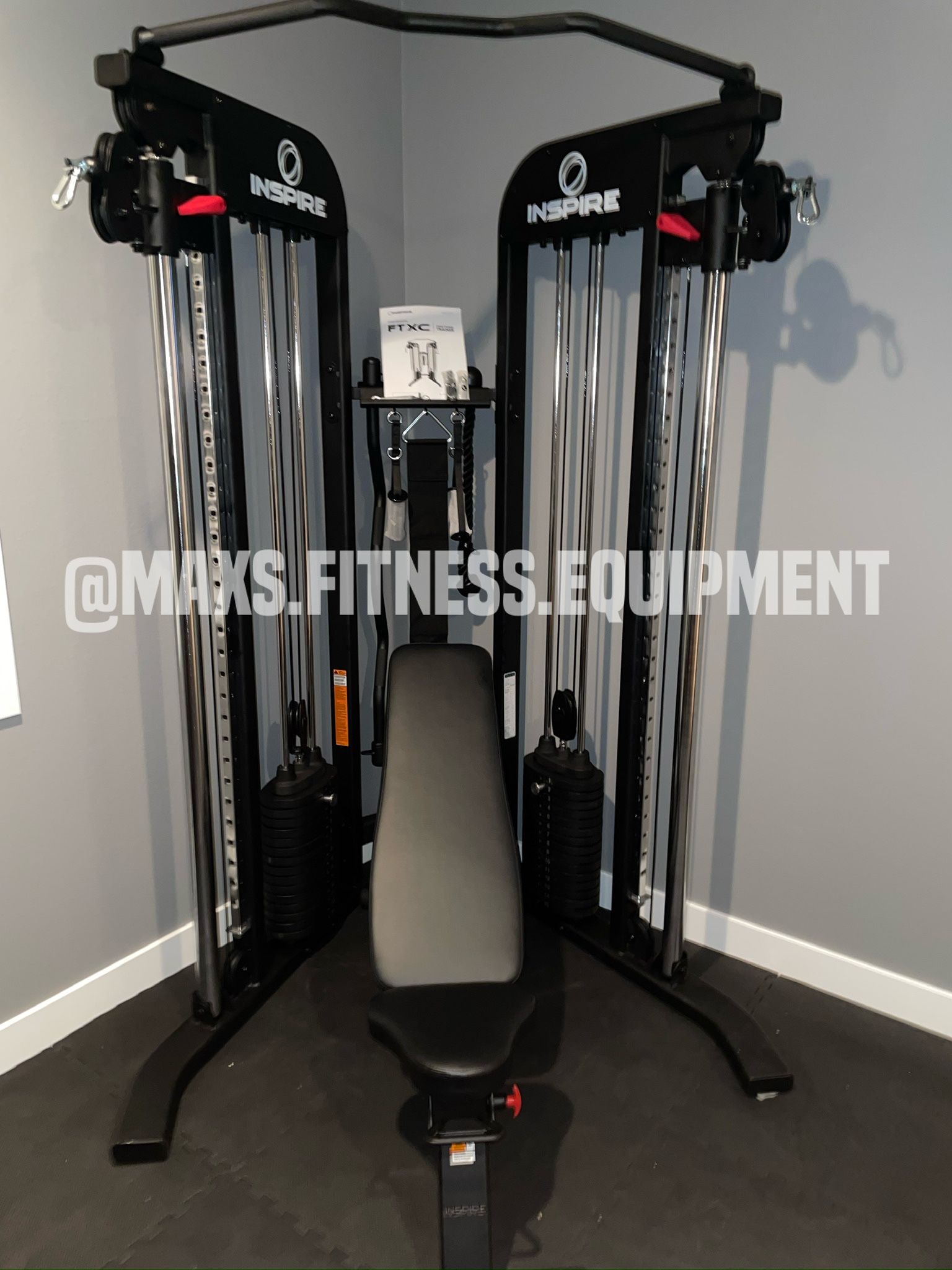 NEW INSPIRE FTX FUNCTIONAL TRAINER WITH ATTACHMENTS ONLY