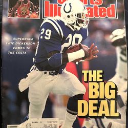 Sports Illustrated November 9, 1987 The Big Deal