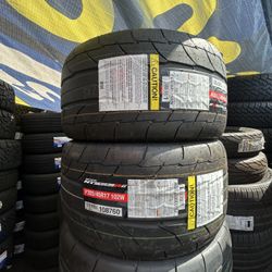 305/45/17 New Nitto R2 Tires Available Perfect for Drag applications!!