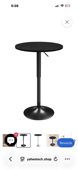 New Round Bar Table 