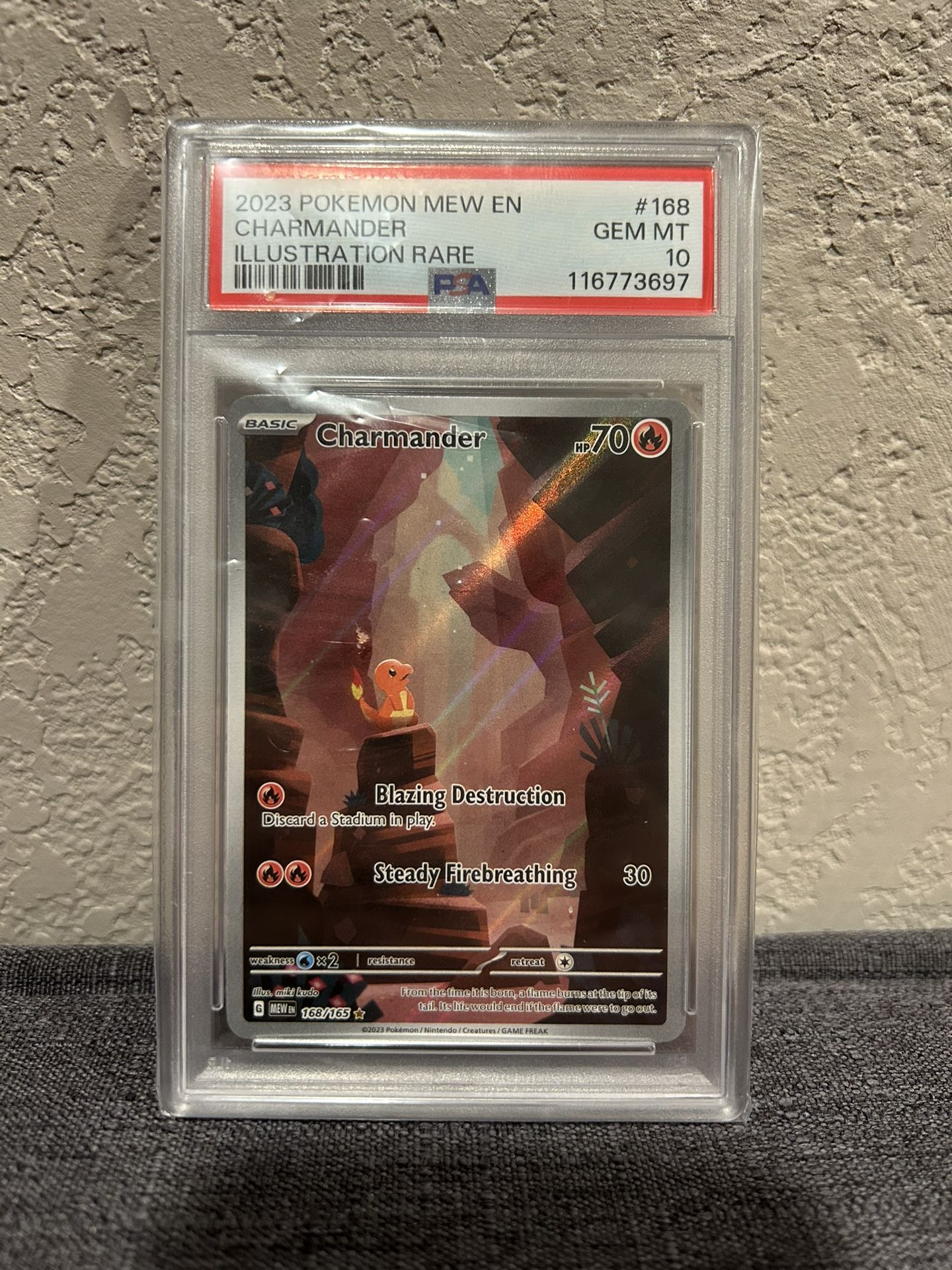 Charmander 151 - PSA 10